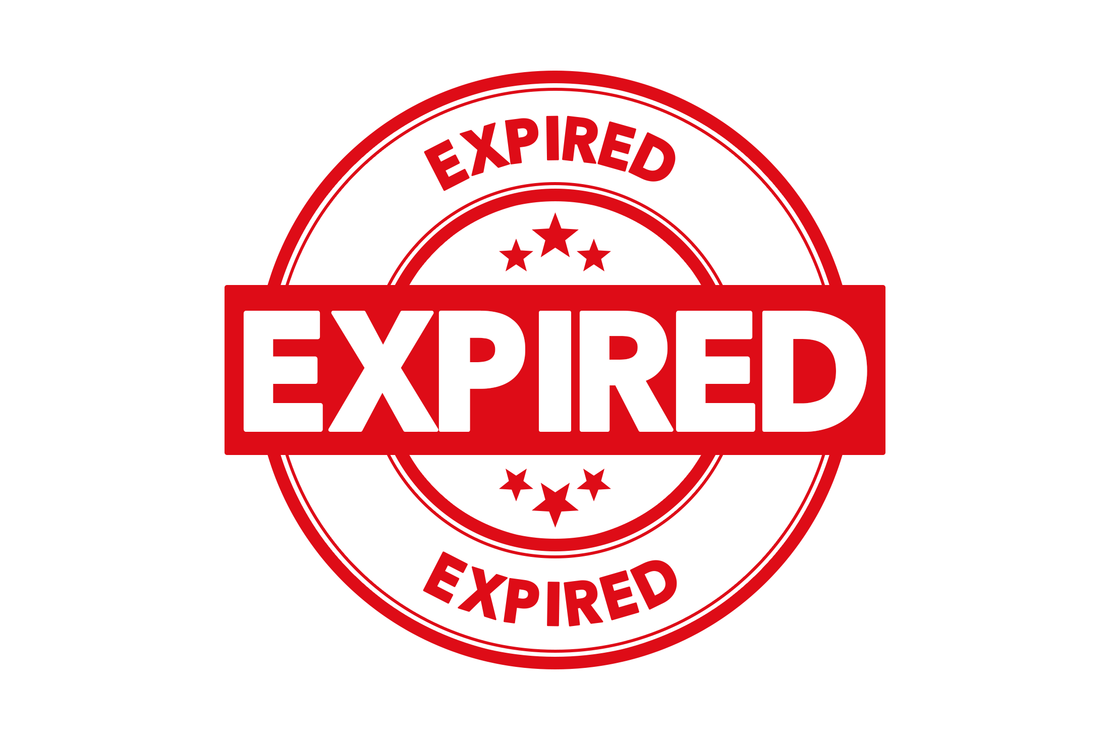 Round expired stamp PSD - PSDstamps - Expired Inventory Report D365 Finance And Operations