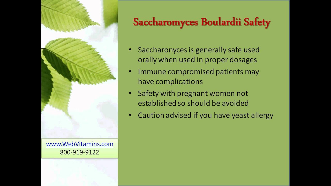 How Much Saccharomyces Boulardii Should I Take