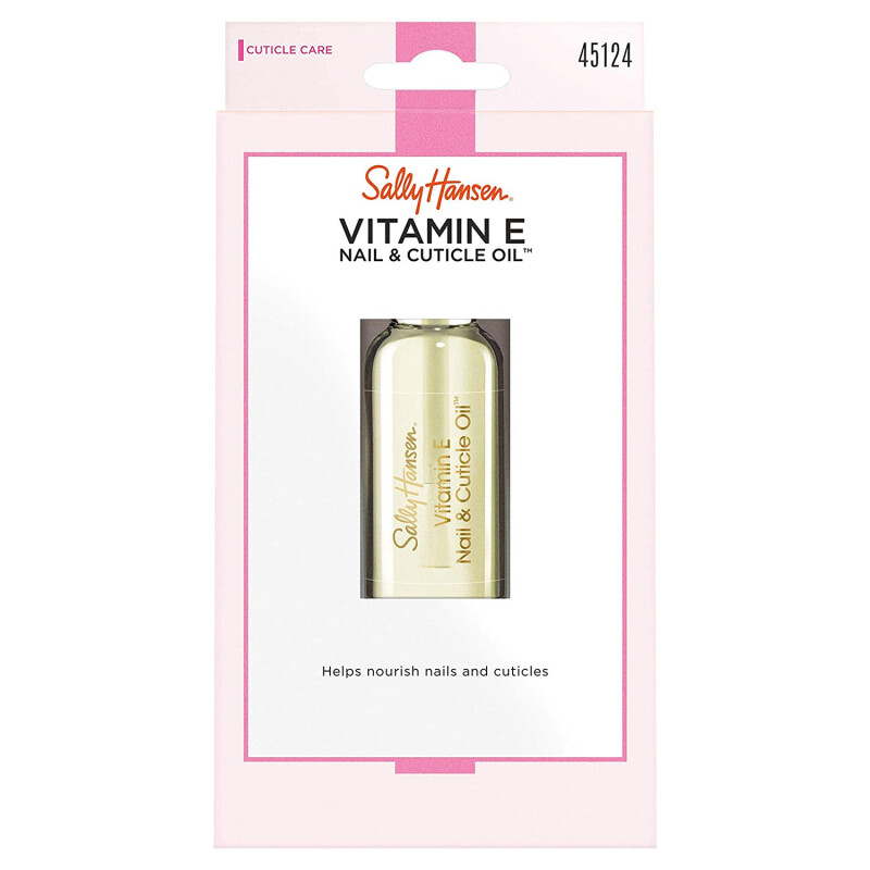 Sally Hansen Complete Treatment Vitamin E Nail and Cuticle Oil 13.3ml - Vitamin E Nail And Cuticle Oil