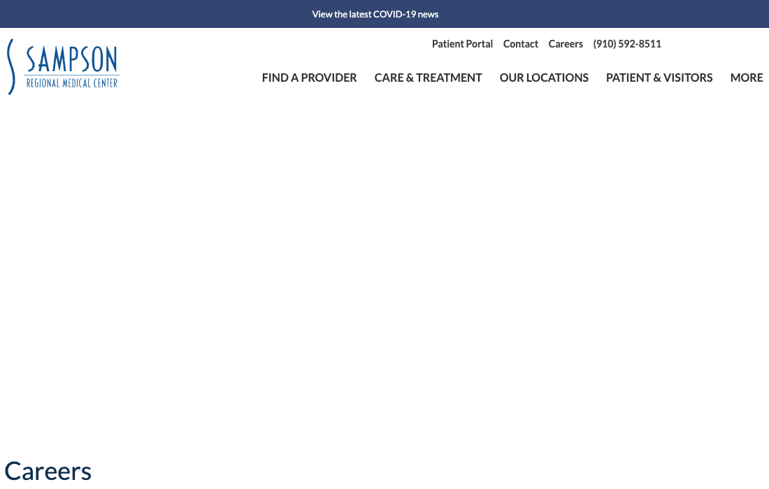 Sampson Regional Medical Center Login - Sampson Regional Medical Center - Sampson Regional Medical Center Clinton North Carolina