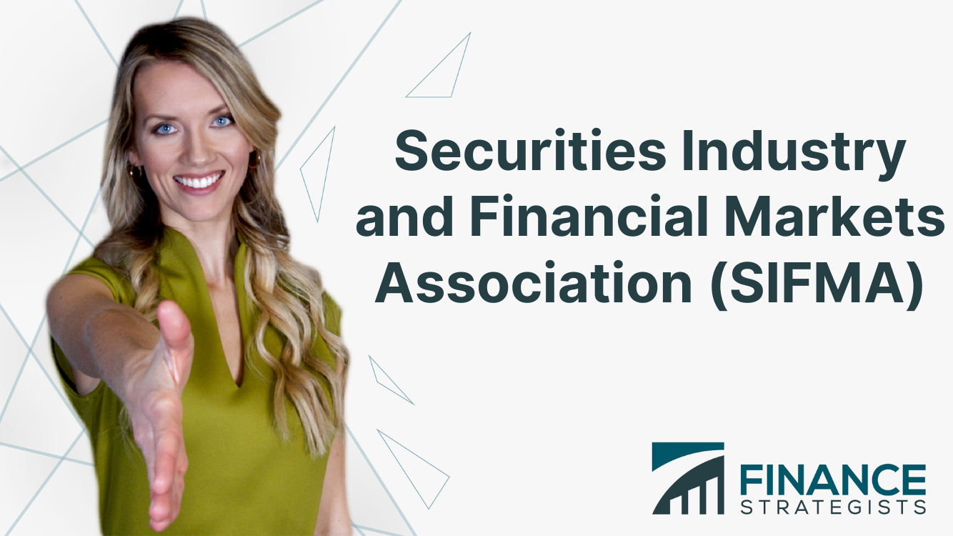 Securities Industry And Financial Markets Association Sifma