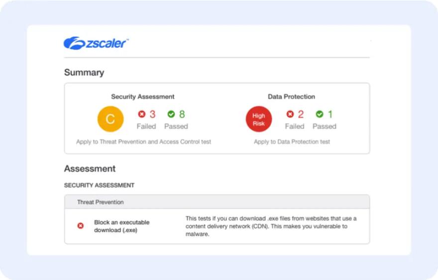 Security Assessment | Cyber Security Assessment | Zscaler - Evaluate The Security Operations Company Zscaler On Phishing Simulation