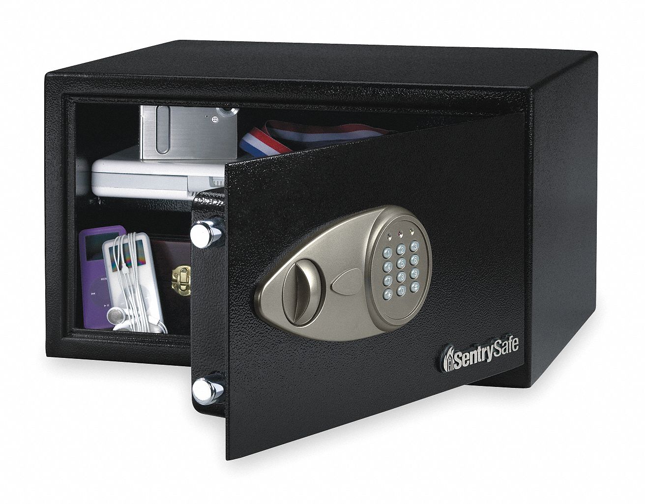 SENTRY SAFE 16 15/16 in x 14 9/16 in x 8 7/8 in Security Safe, Black - Safe Step Nature's Power Ice Melt