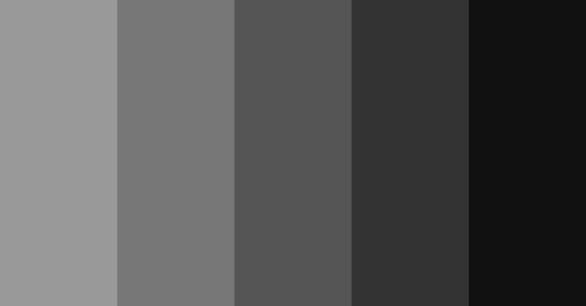 Shades of Gray: 100+ Color Names, Hex, RGB, CMYK Codes - Gray House With Black Garage Door