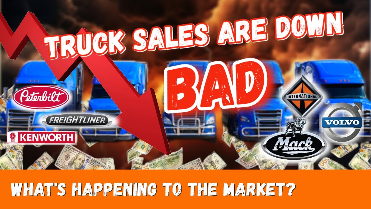 SHOCKING 😳 Class 8 Truck Sales PLUMMET 6.7% in January! Why Is This - Class 8 Truck Sales Forecast 2025