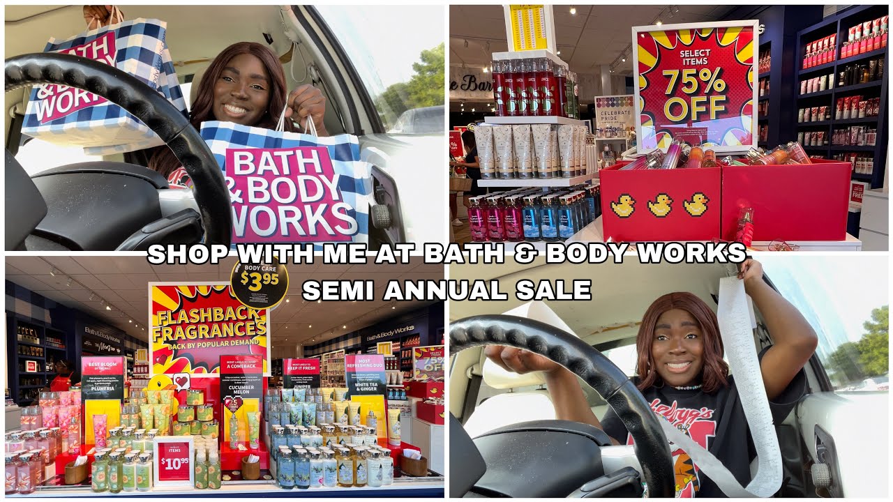 SHOP WITH ME AT BATH & BODY WORKS SEMI ANNUAL SALE - YouTube - Bath & Body Works Westminster Ca