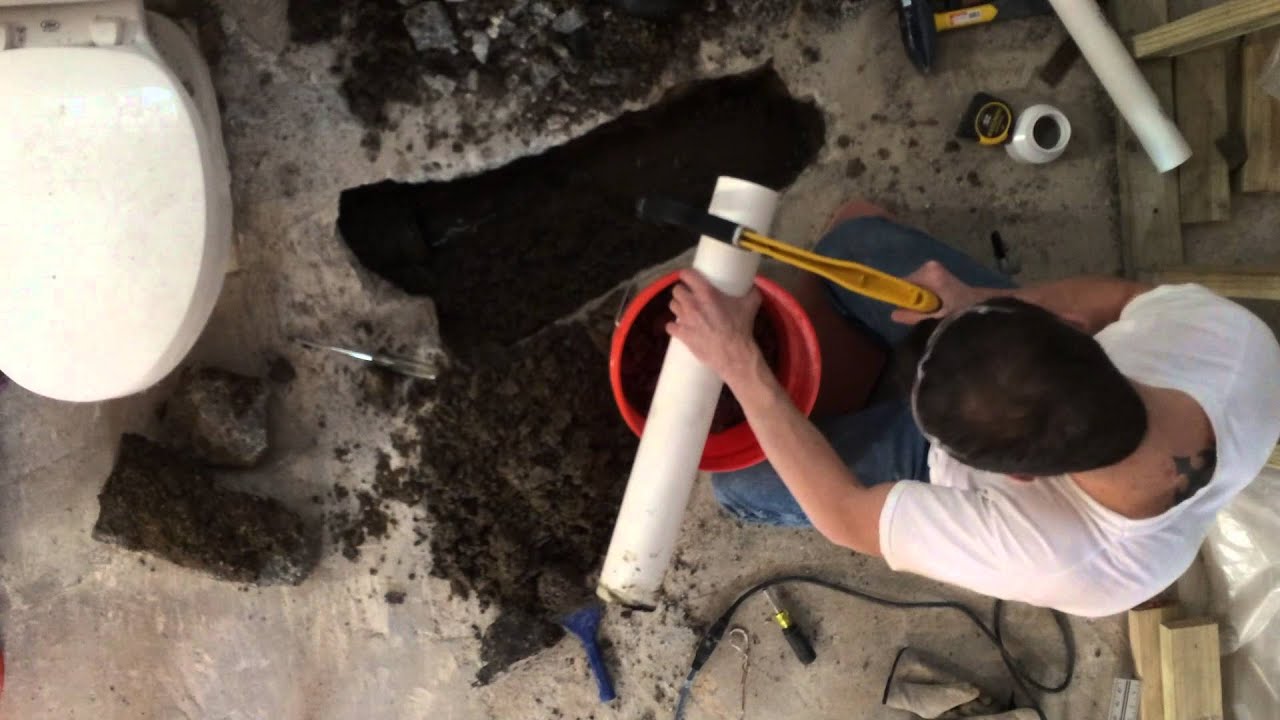 Shower Install Part 1 - Drain replacement - YouTube - Replace Shower Drain Without Access Below