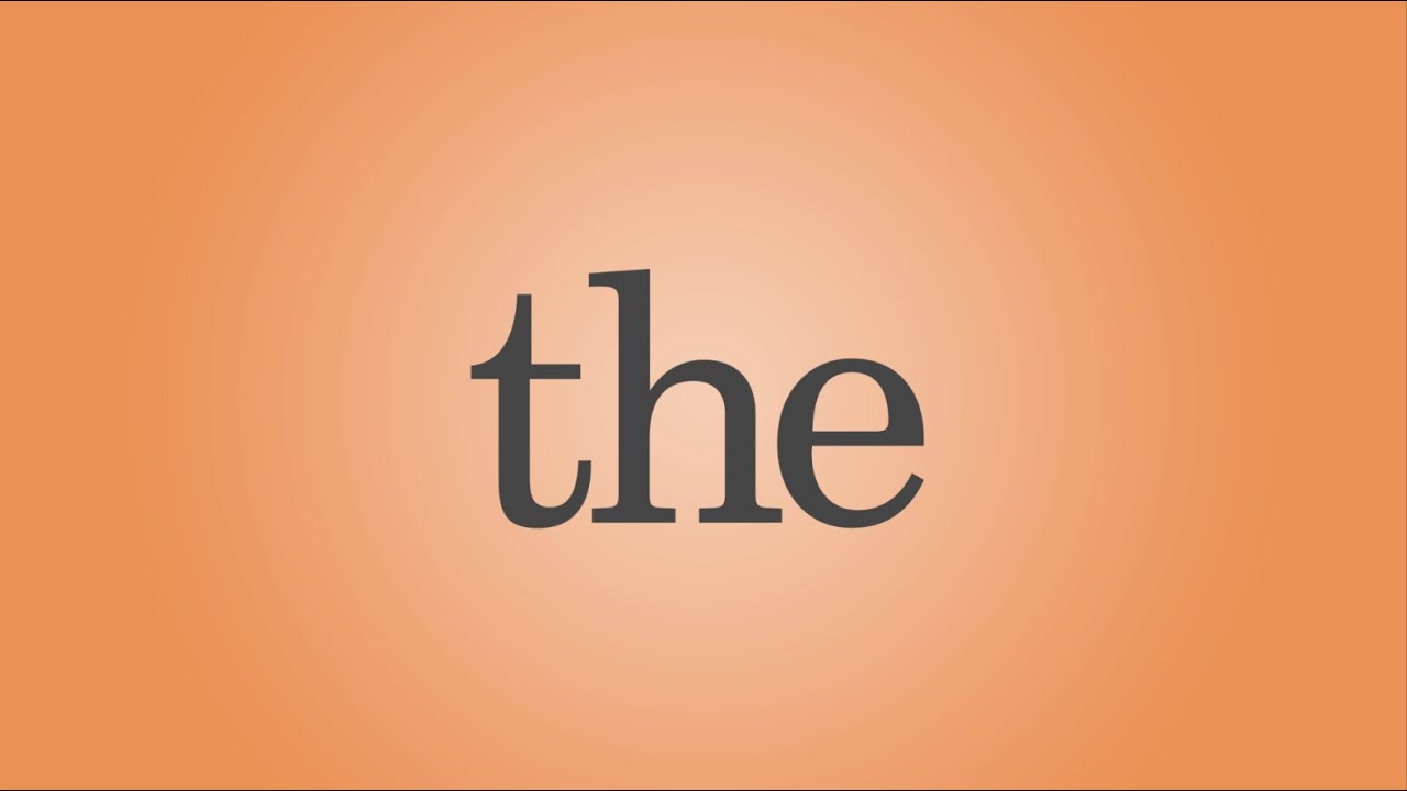 Sight Word Song (THE) - YouTube - What Is The Relationship Between Muscle Fatigue And Cellular Respiration