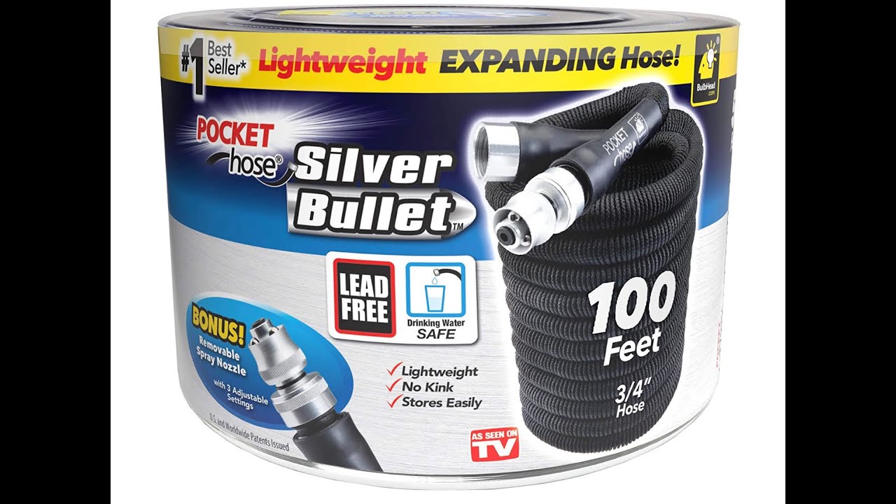 Silver Bullet pocket hose Review - YouTube - Pocket Hose Silver Bullet Vs Copper Bullet