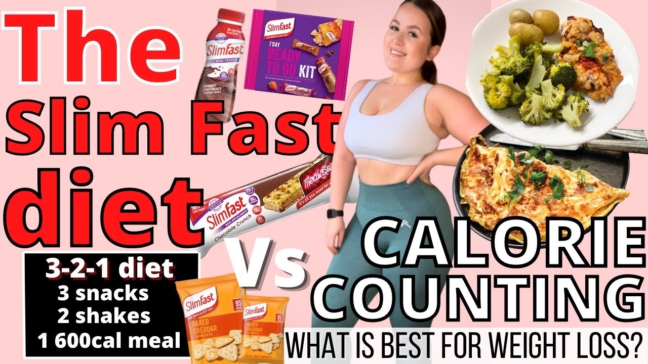SLIM FAST DIET vs CALORIE COUNTING | best way to lose weight? Pro’s - How Many Calories Is Slim Fast
