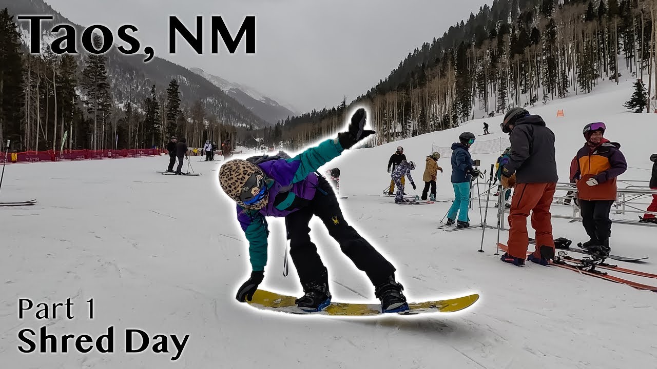 Snowboarding at Taos Ski Valley! - Taos, New Mexico - YouTube - Cottam's Ski Shop Taos Taos Nm
