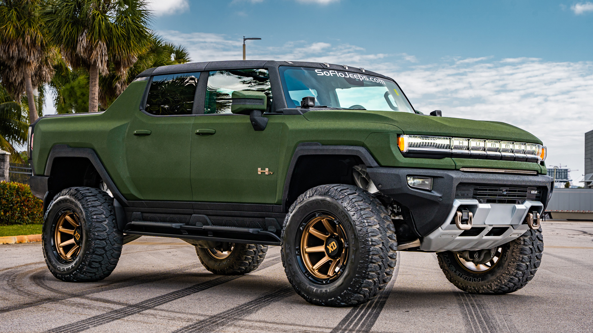 SoFlo Customs Unleashes Strikeforce, a Custom GMC Hummer EV - Hummer H2 For Sale In California