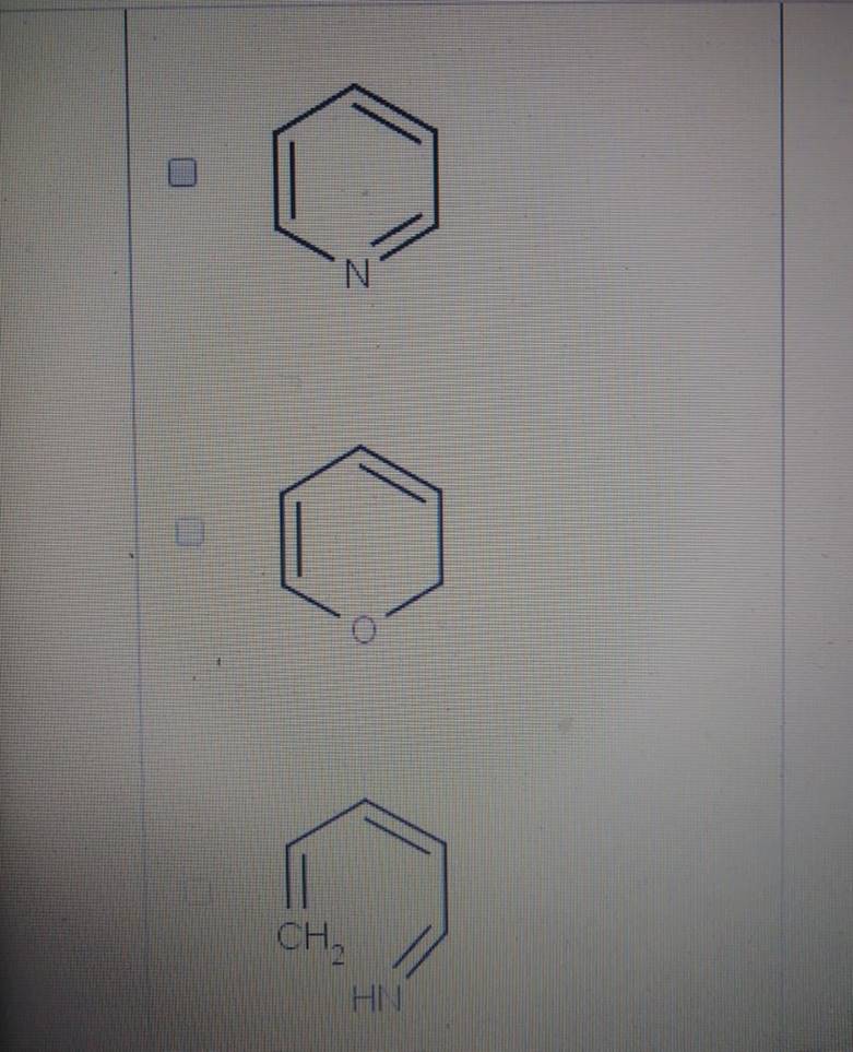 (Solved) - Part A Choose the aromatic compounds among those shown.Check - Choose The Aromatic Compounds Among Those Shown
