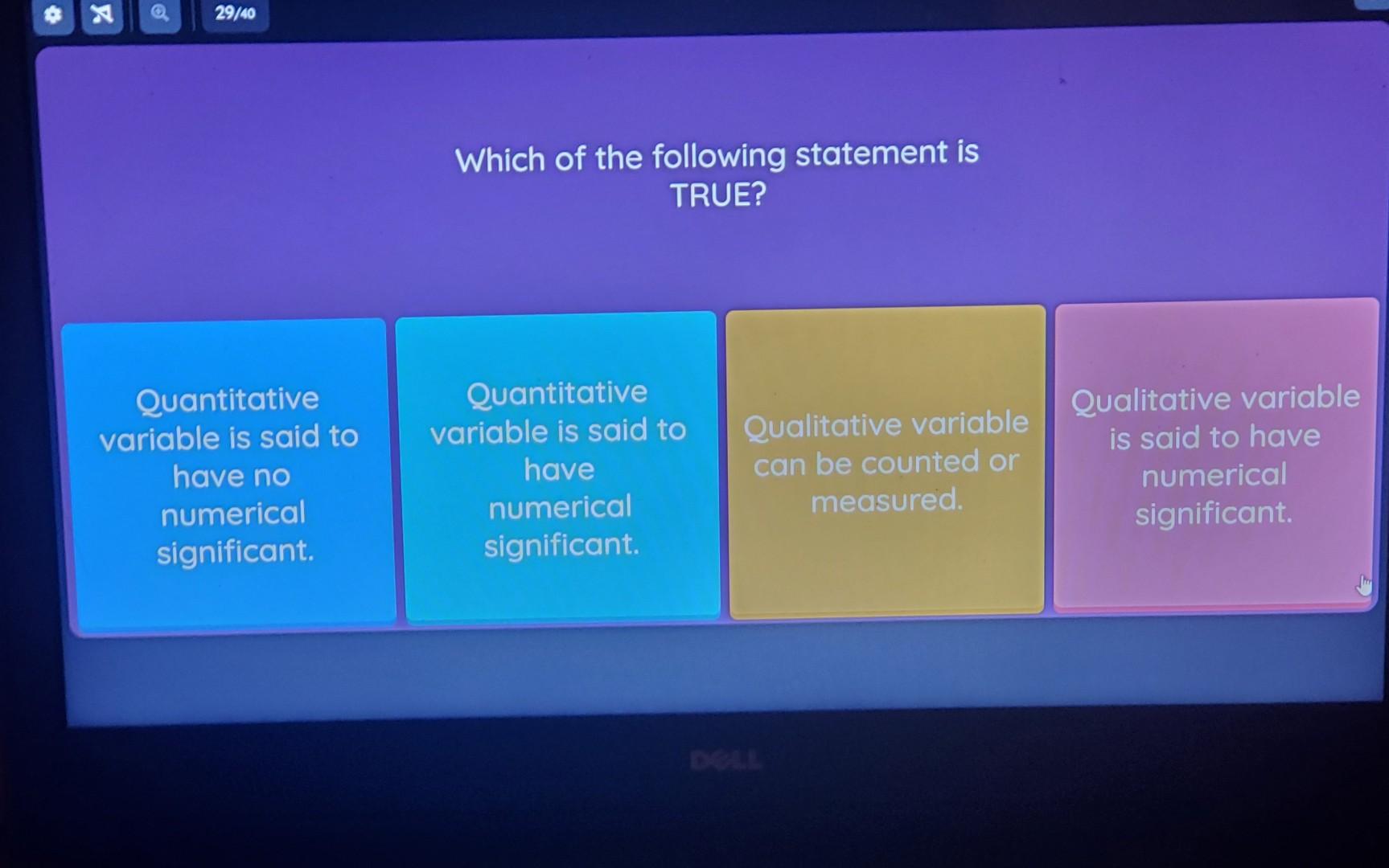 Solved Which of the following statement is TRUE? | Chegg.com - Which Of The Following Statements Is True Of A Database