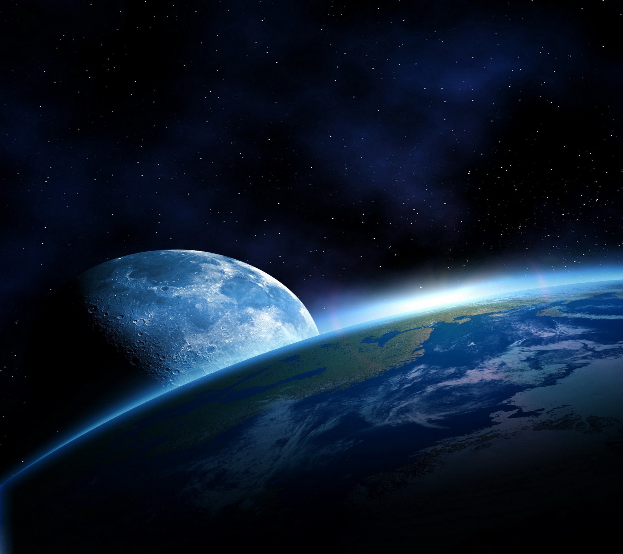 space, Earth Wallpapers HD / Desktop and Mobile Backgrounds - Space Saving Dining Table For 4
