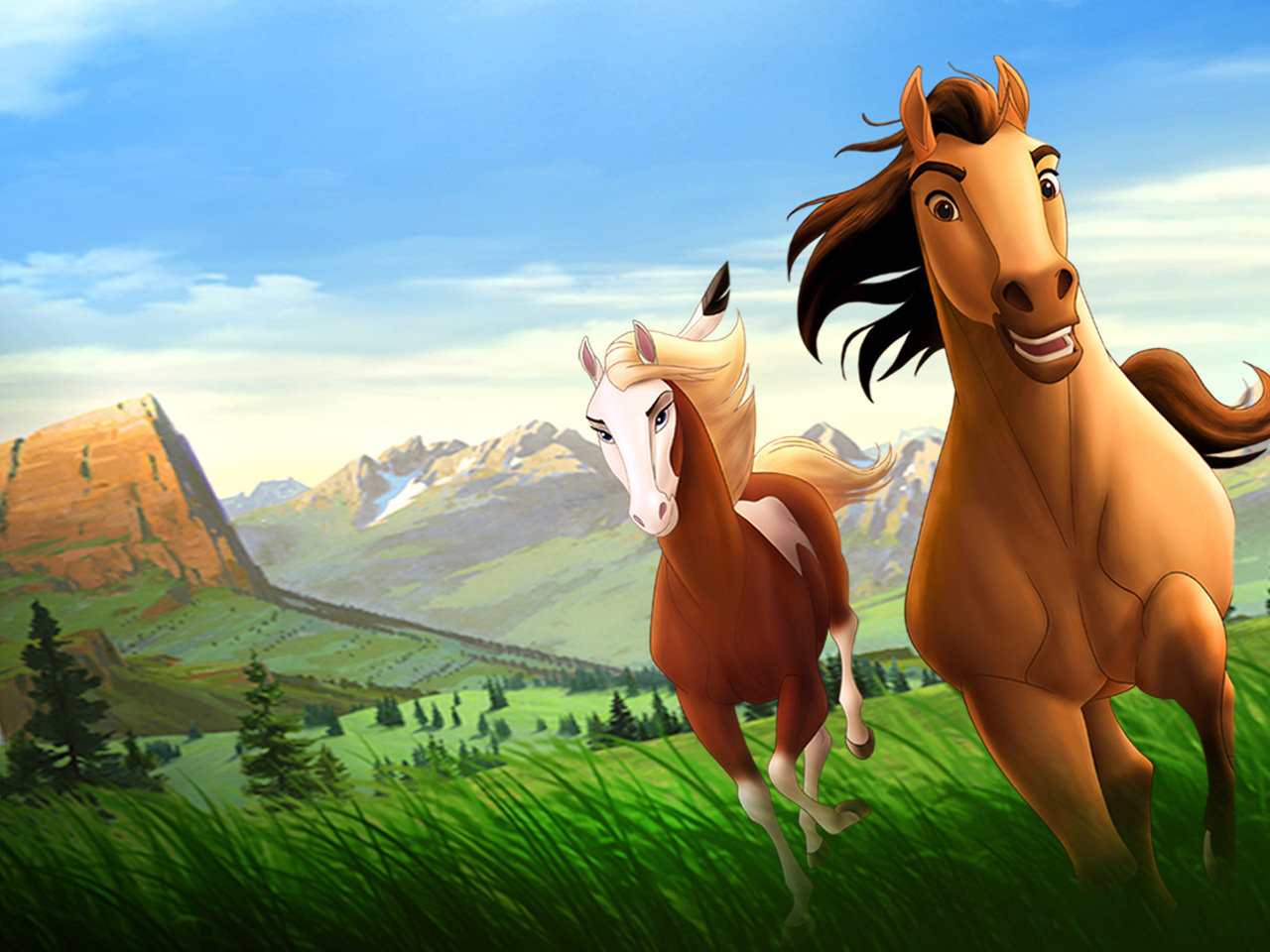 Spirit and Rain - Spirit: Stallion Of The Cimarron Wallpaper (12474327 - Spirit Blockchain Capital Dogecoin Yield Strategy