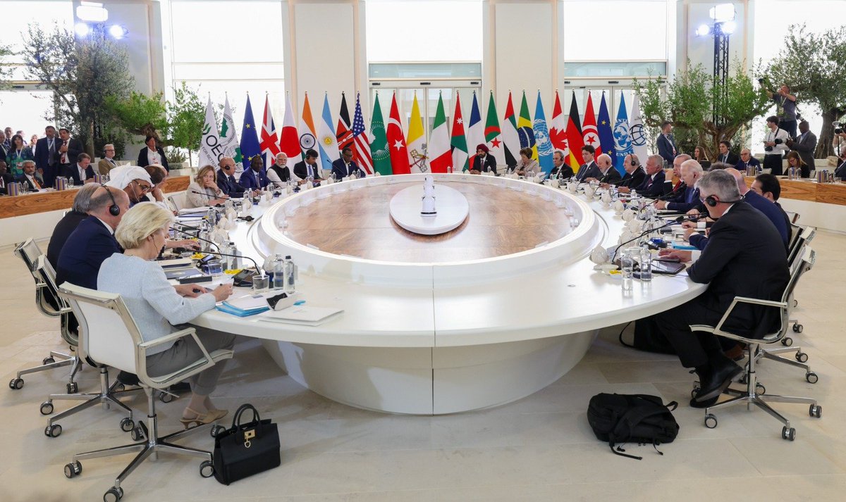 Spoke at the G7 Outreach Session on AI and Energy, Africa and - As Part Of Its Multifaceted Initiative To Address