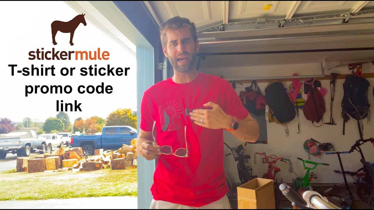 Sticker Mule Custom T-shirt review & promo code & tutorial - How Many Shirt Colors Does Sticker Mule Offer