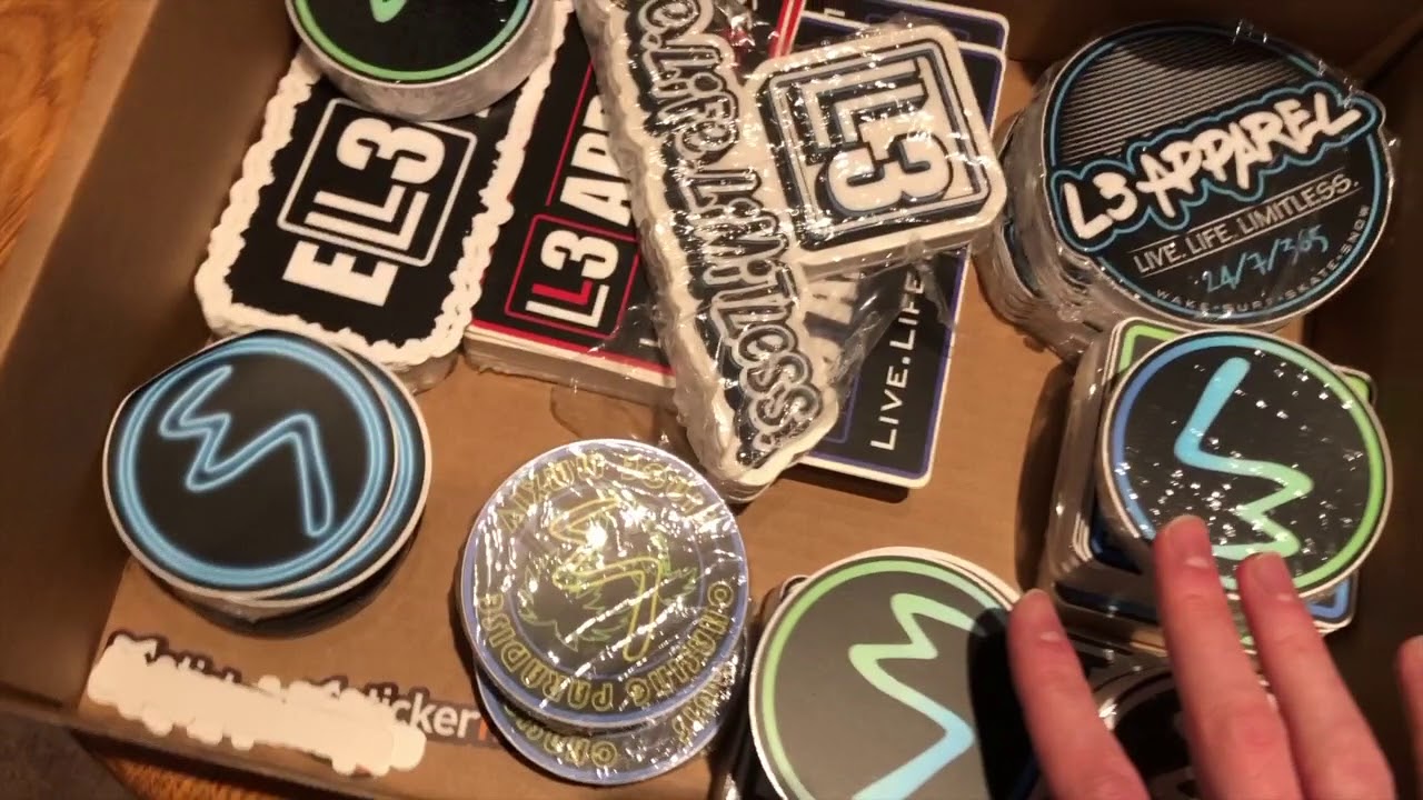 Sticker Mule Review | Custom Stickers For Your Clothing Brand - YouTube - How Many Shirt Colors Does Sticker Mule Have