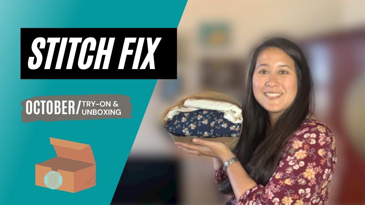 Stitch Fix Unboxing & Try-on October 2023 | Fall Fix | Clothing - How To Return Stitch Fix Items