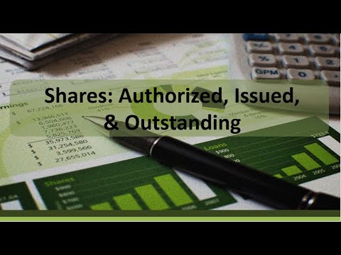 Stockholders' Equity: Authorized, Issued & Outstanding Shares of Stock - Authorized Vs Issued Vs Outstanding Shares