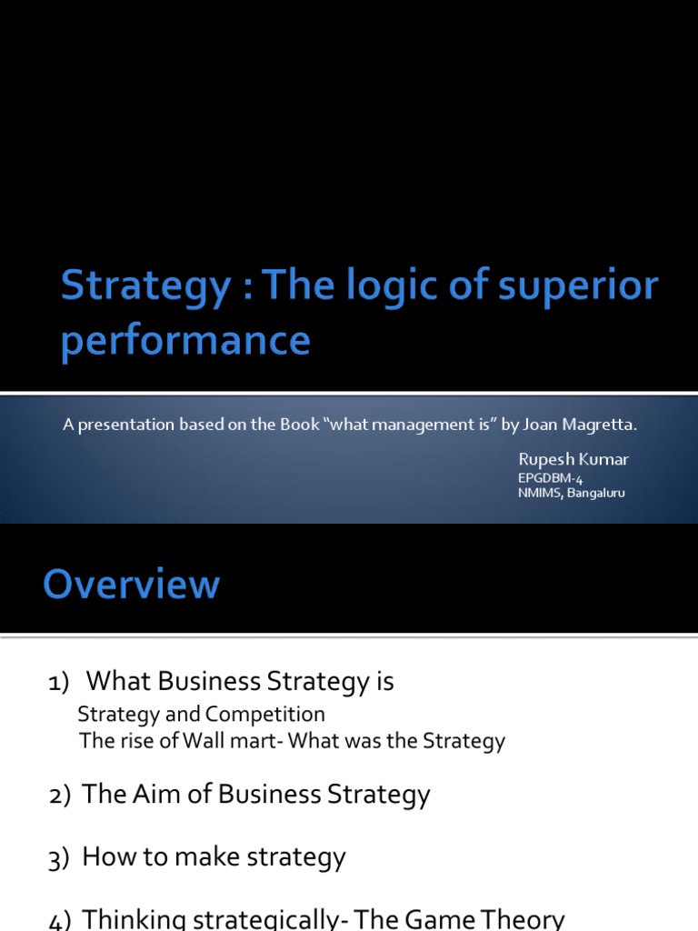 Highlighting Superior Performance Is An Opportunity
