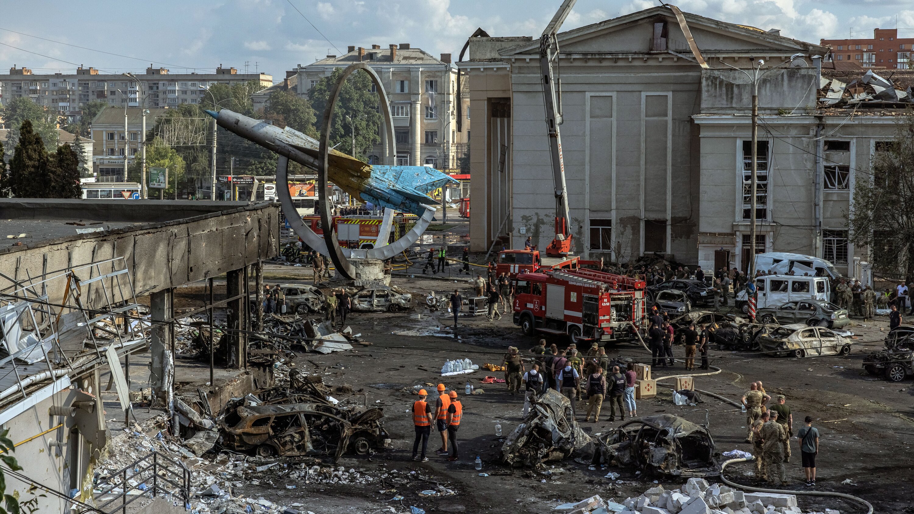 Strikes on Civilians Deep in Ukraine Show Russia’s Lethal Reach - The - Attack Move Vs Attack Move Click