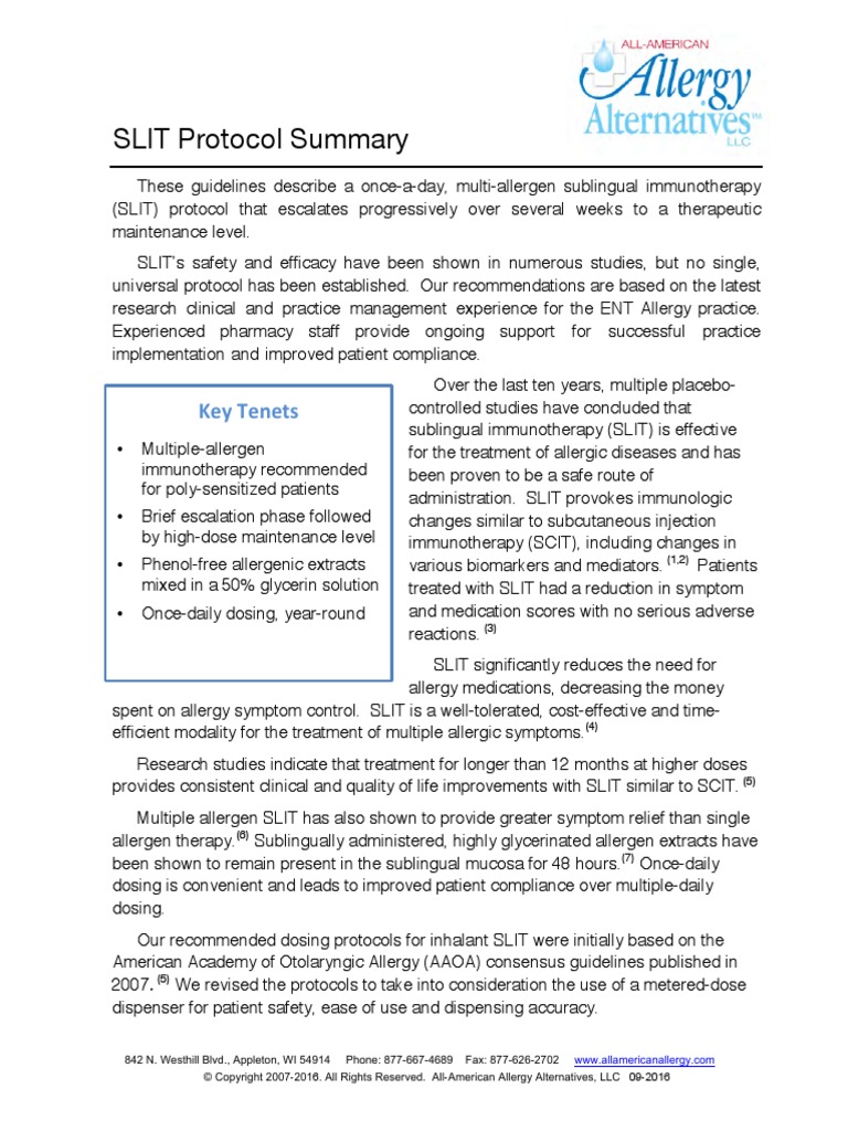 How Much Does Sublingual Immunotherapy Cost