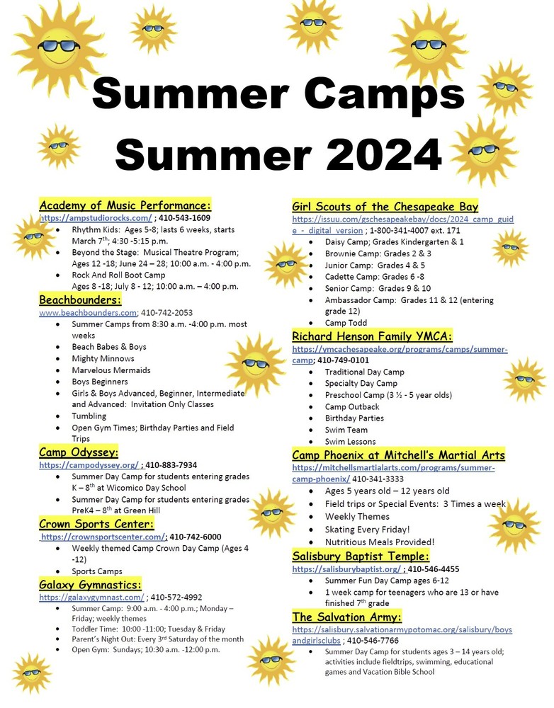 Summer Camps for 2024 | Pinehurst Elementary - Windermere Preparatory School Summer Camp 2024 Schedule