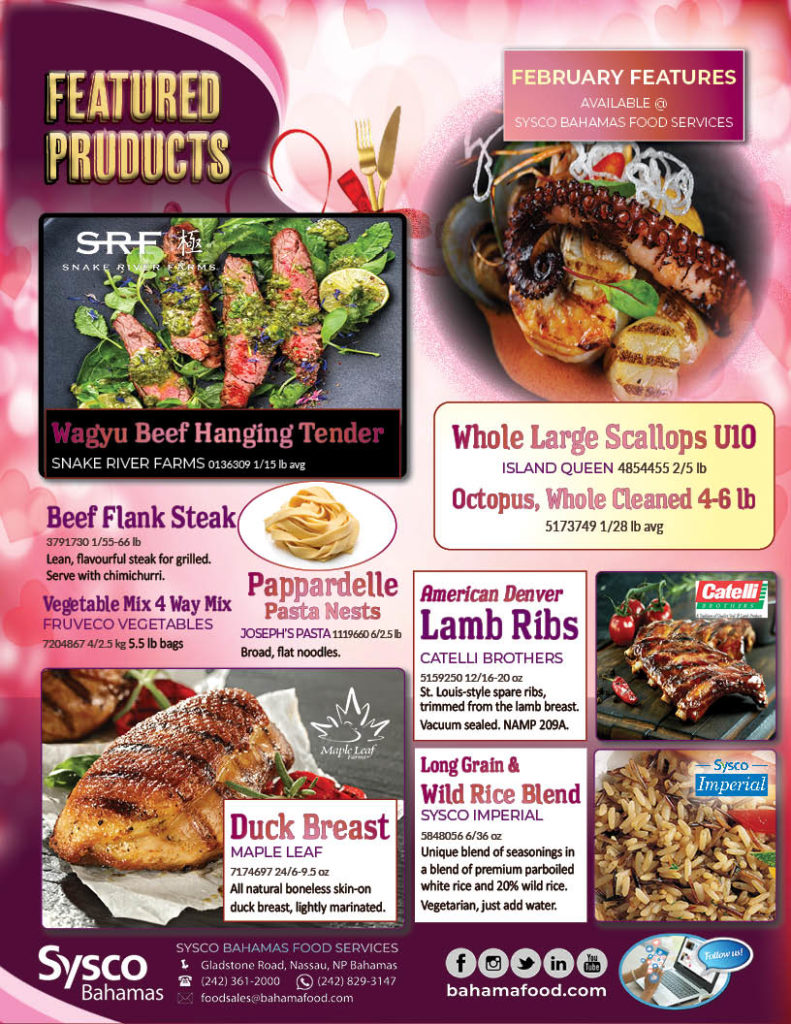 Sysco Bahamas Food Services - Sysco Gulf Coast - Food Distributor & Restaurant Supplies