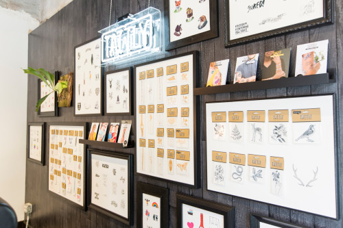 Tattly Brings Temporary Tattoos to Brooklyn Parlor - Design Milk - Design Features For Efficient Supply Chains Include