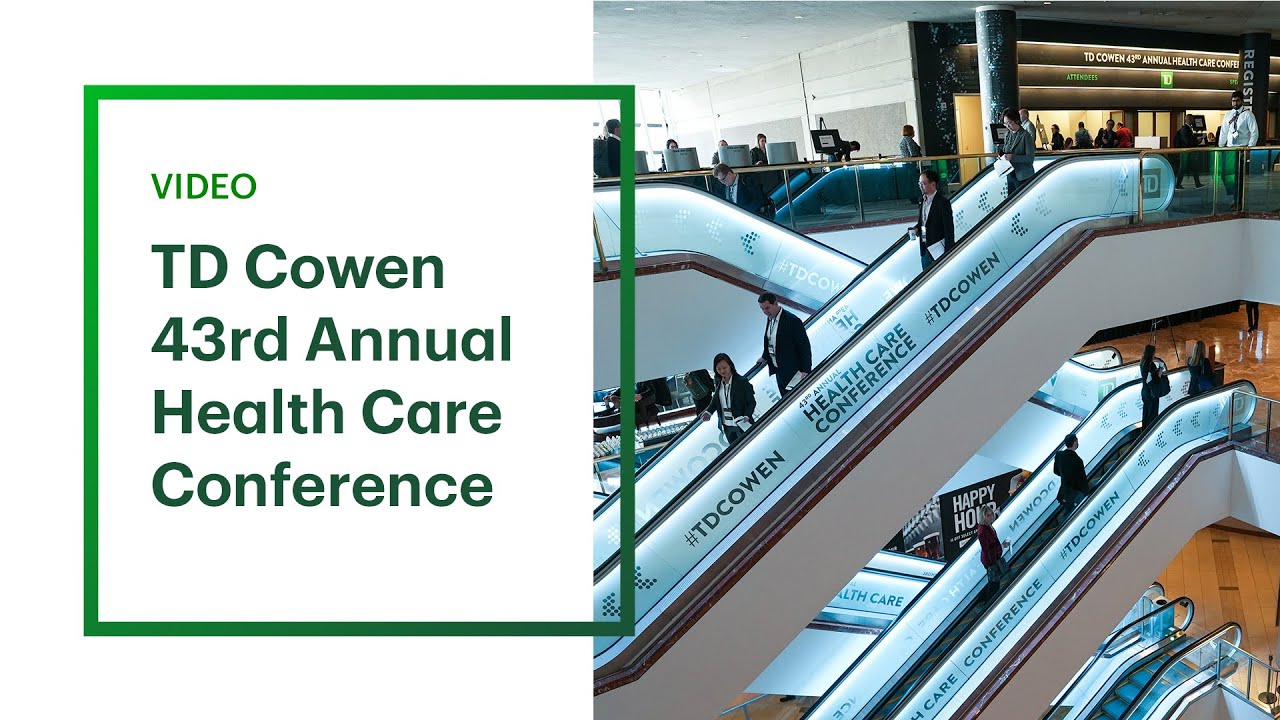 TD Cowen 43rd Annual Health Care Conference - YouTube - Td Cowen 46th Annual Aerospace & Defense Conference