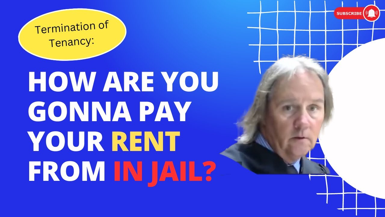Termination Of Tenancy: How Are You Gonna Pay Your Rent From In Jail - Rent A Center Settlement How Much Will I Get