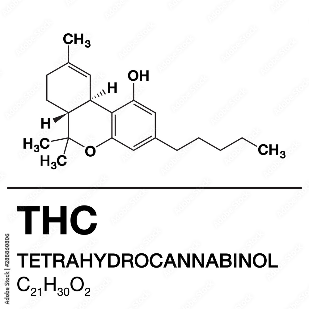 Thc Molecule Structure - Thc Gummies For Energy And Focus