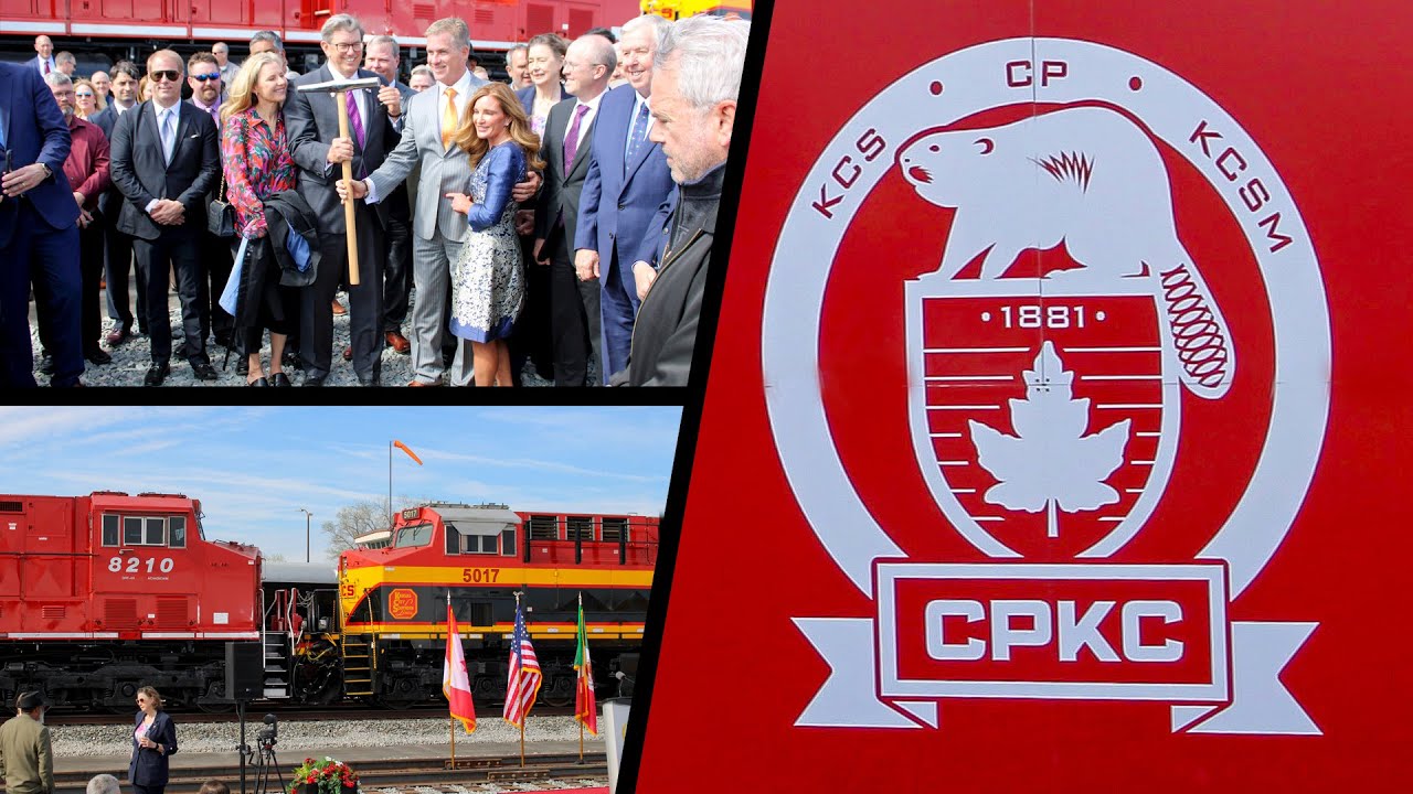 The Birth Of A New Railroad; CPKC's Merger Ceremony! - YouTube - Cpkc Csx Meridian Bigbee Acquisition Approval