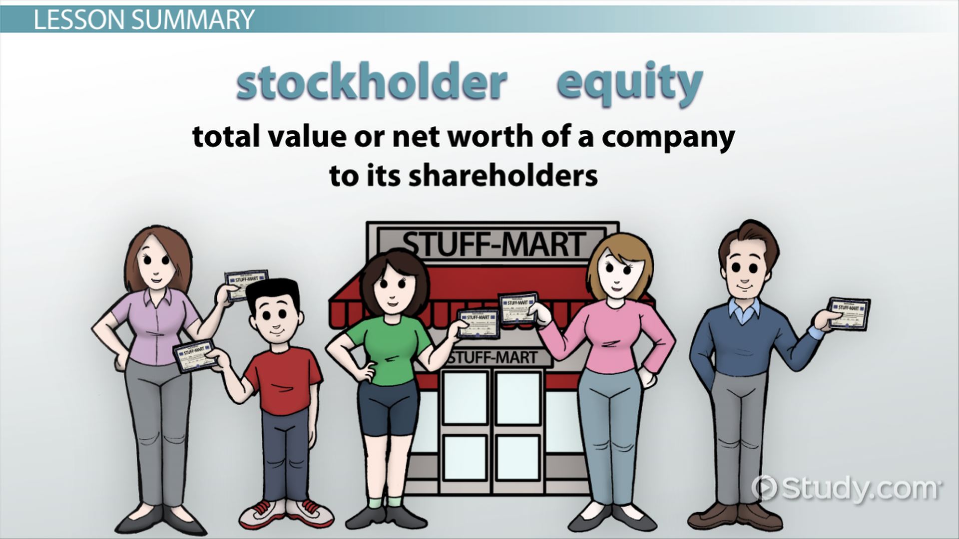Stockholders Equity Consists Of Which Of The Following