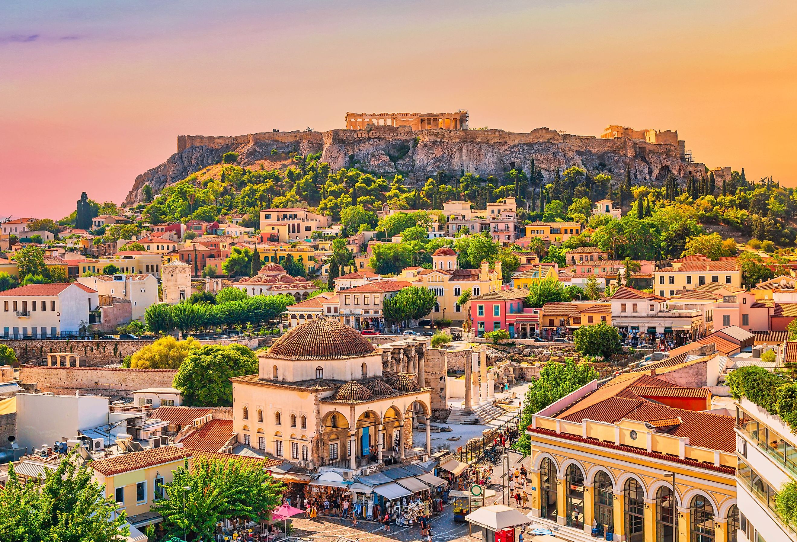 The Oldest Inhabited Cities in Greece - WorldAtlas - Athens Orthopedic Clinic Urgent Care King Avenue Athens Ga