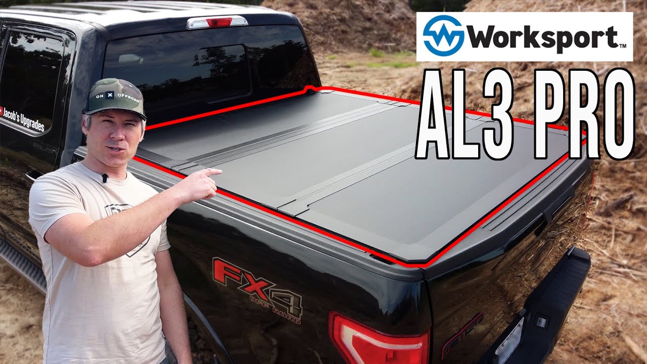 The Tonneau Cover That FINALLY Makes Sense - YouTube - Worksport Al3 Pro Quick Latch Hard Tonneau Cover Review