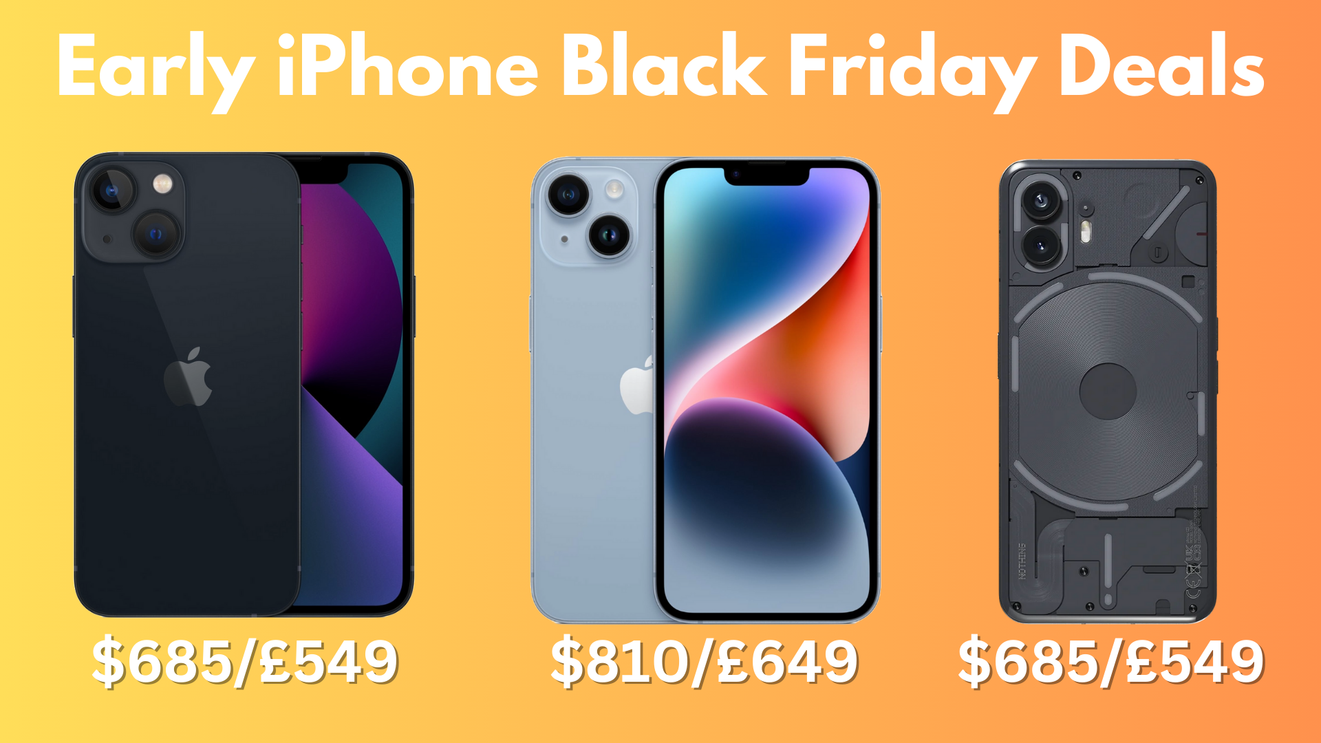 The Two Best Early iPhone Black Friday Deals (And Three Other Bargains - Iphone 15 Pro Black Friday Sales