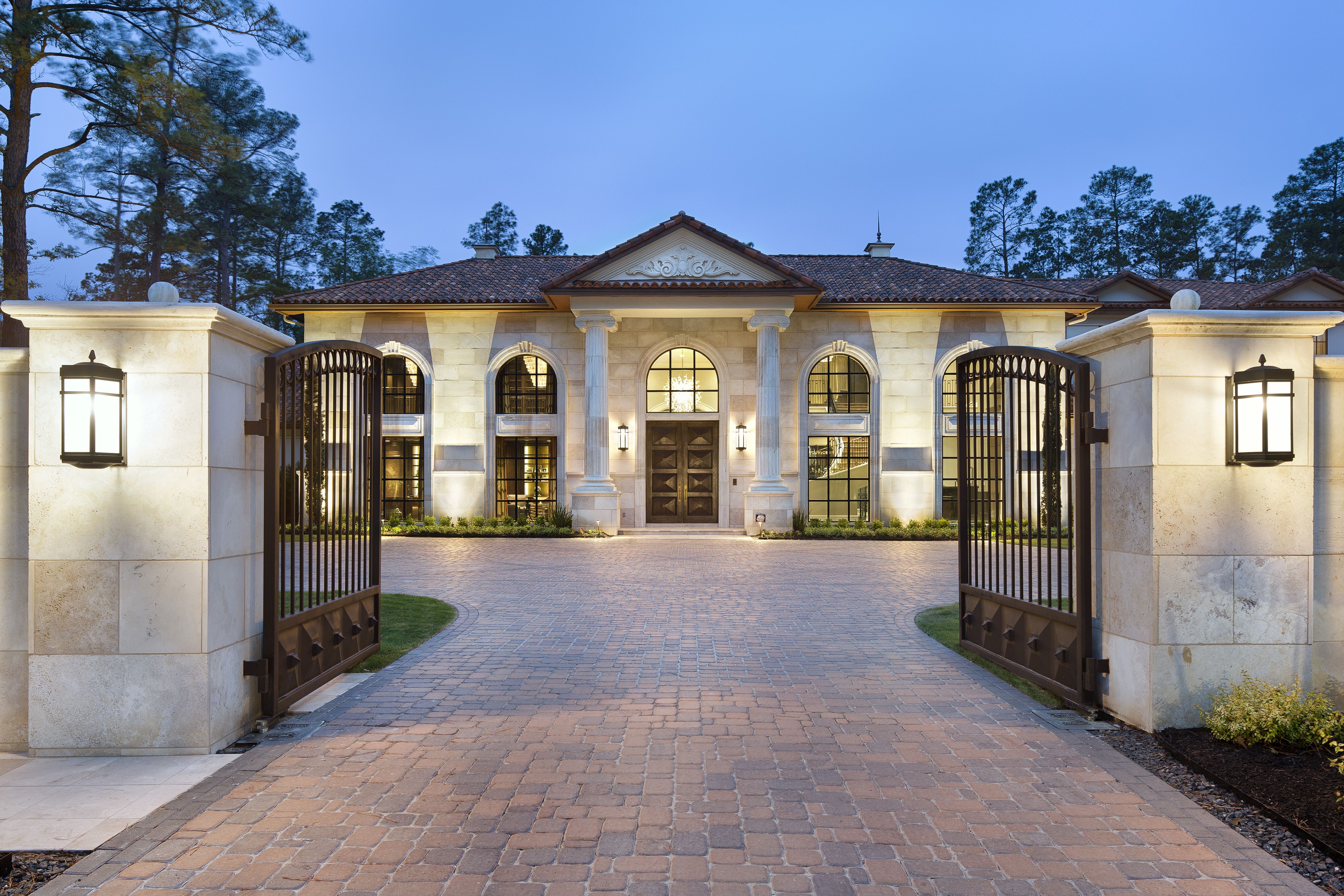 This elegant modern home in Houston, TX is approximately 11,000 square - Homes For Sale Denton County Tx
