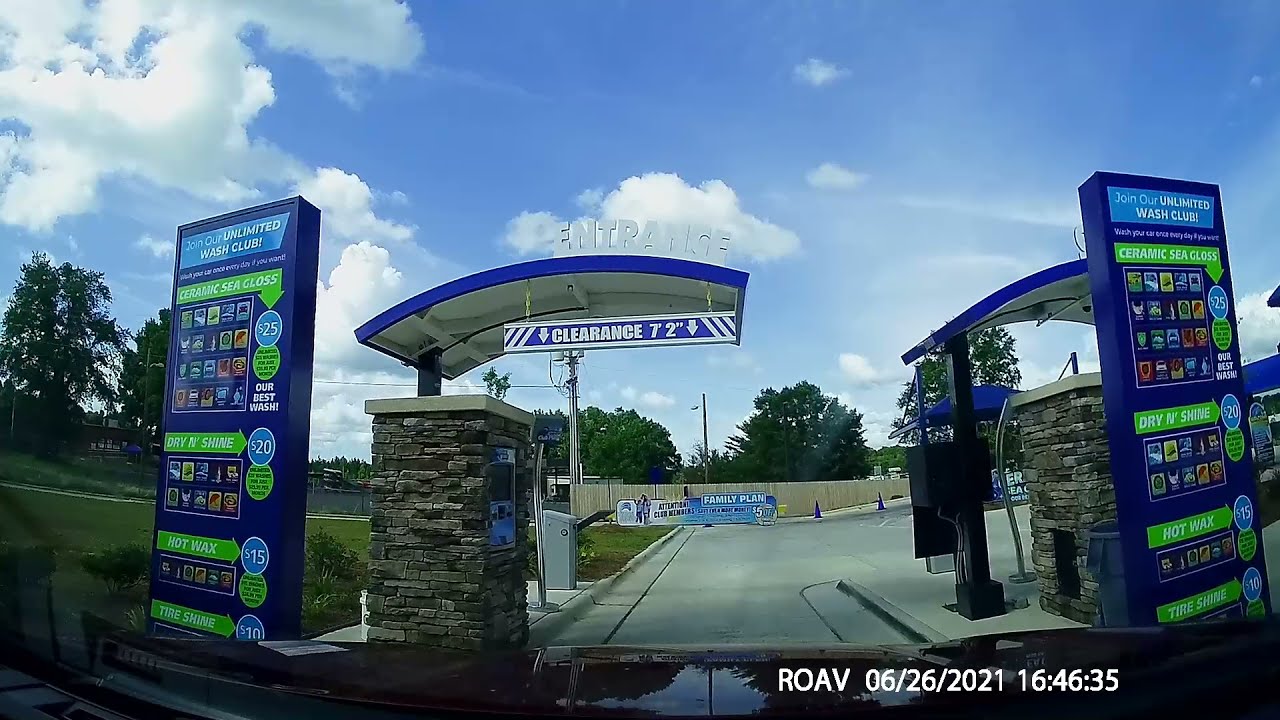 Tidal Wave Auto Spa Carwash Dashcam View - YouTube - Tidal Wave Auto Spa Family Plan