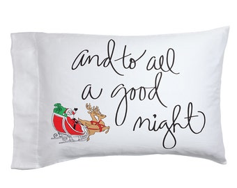 To all a good night | Etsy - And To All A Good Night Pillow