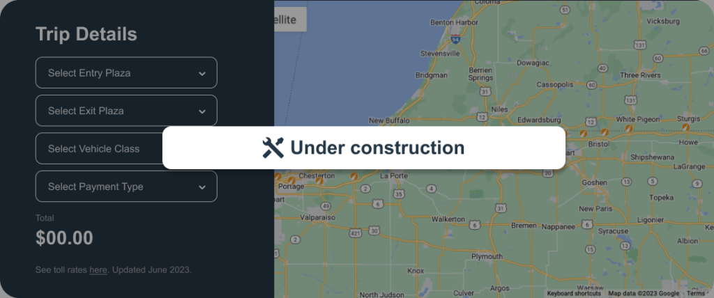 Toll Calculator - Indiana Toll Road - How Much Are The Tolls In Indiana