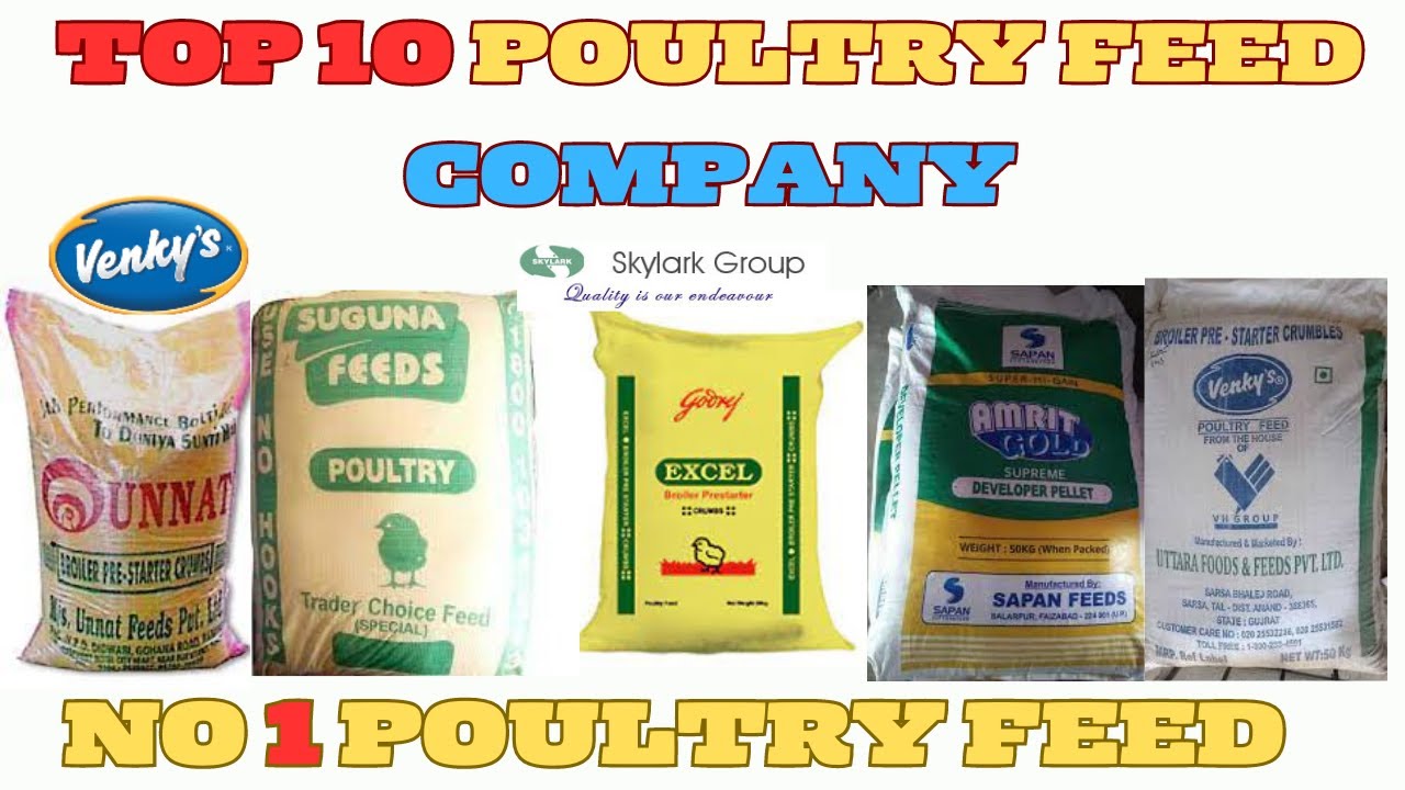 TOP10 POULTRY FEED COMPANY IN INDIA| NO.1 POULTRY FEED - YouTube - Top 25 Poultry Companies In Usa