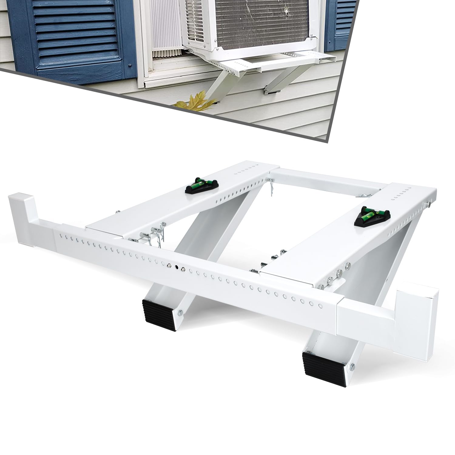 TOPOWN No Drill Air Conditioner Bracket for Window AC Mounting Bracket - Replacement Cord For Window Air Conditioner