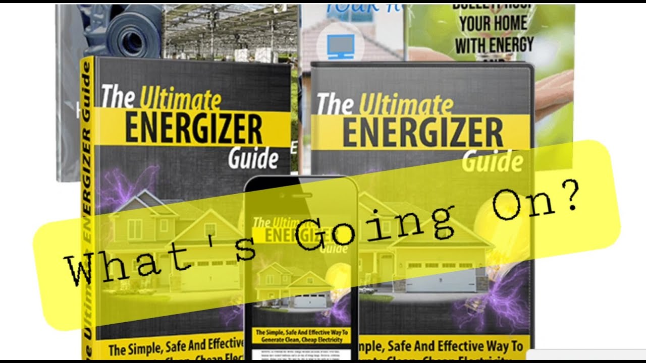 Ultimate Energizer - Scam Product Commercial Reviewn, Off Grid Power - Energized Health Reviews Negative Consumer Reports