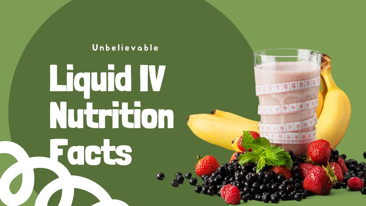 How Many Calories In Liquid Iv