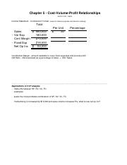Understanding Cost-Volume-Profit Relationships in Accounting | Course Hero - Cost Changes In Proportion To Changes In Volume Of Activity