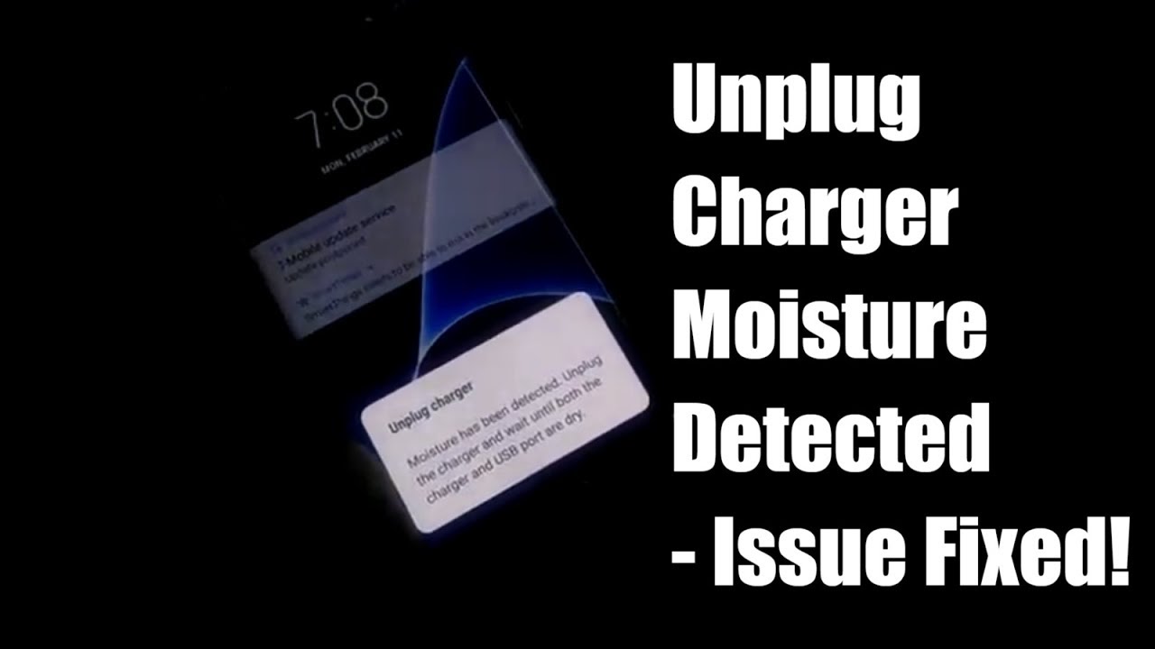 Unplug Charger Moisture Detected - Fixed! - YouTube - Moisture Detected In Charging Port But Not Wet