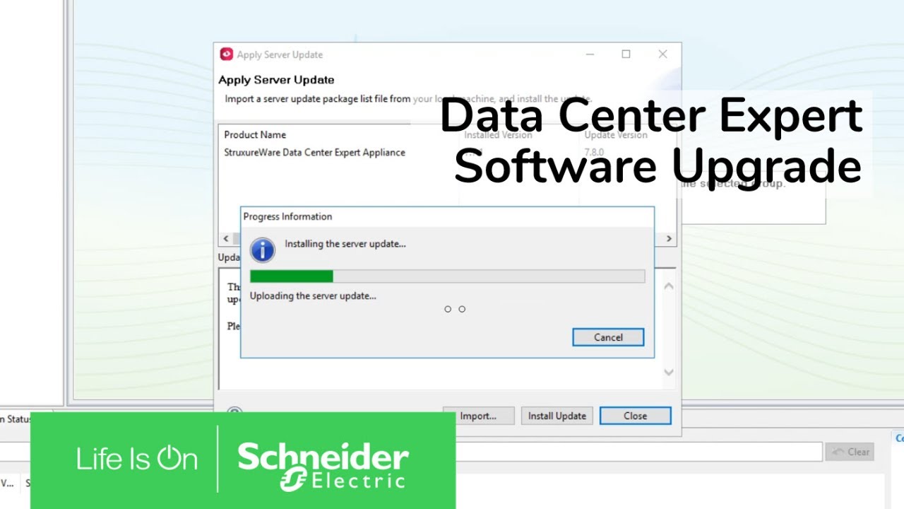Upgrade Process for Data Center Expert | Schneider Electric Support - Schneider Data Center Expert Knowledge Base